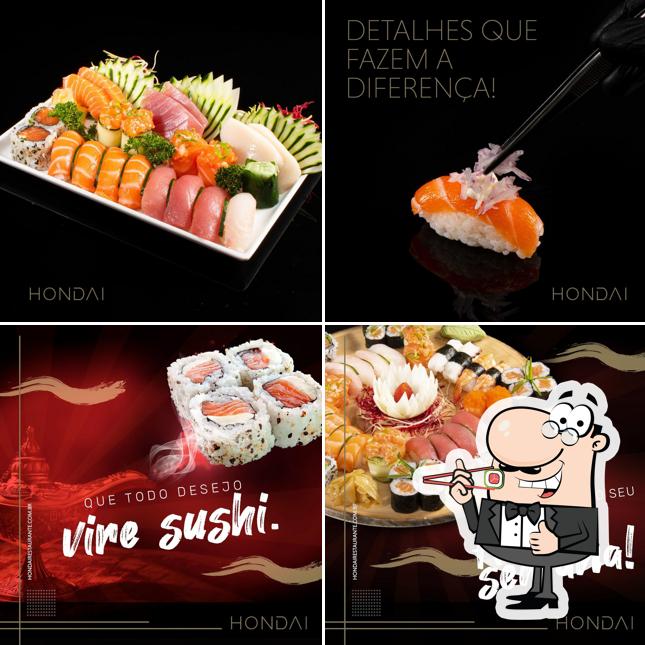 Pide uno de sus diferentes tipos de sushi