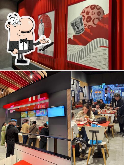 L'intérieur de KFC