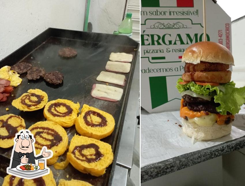 Hambúrguer em Bérgamo pizzaria