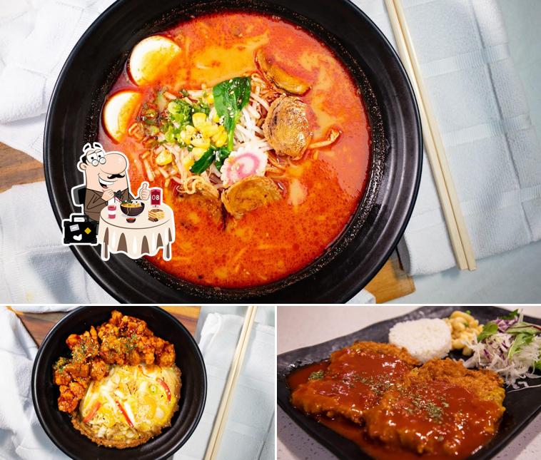 Platos en Uncle Don 경양식 돈까스&라면