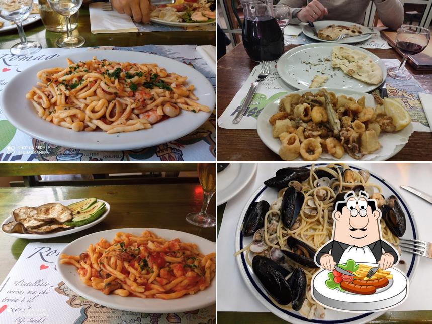 Platti al Pizzeria La Zucca