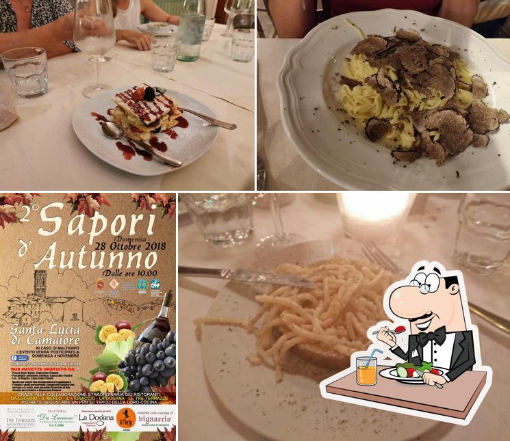 Platti al Osteria Il Vignaccio