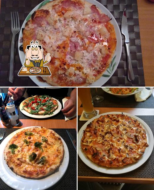 Essayez des pizzas à Casa D