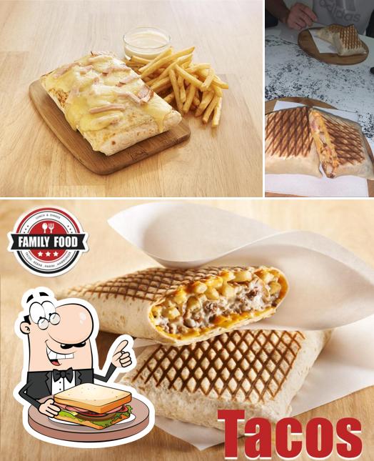 Toast al formaggio al Family Food Moudon