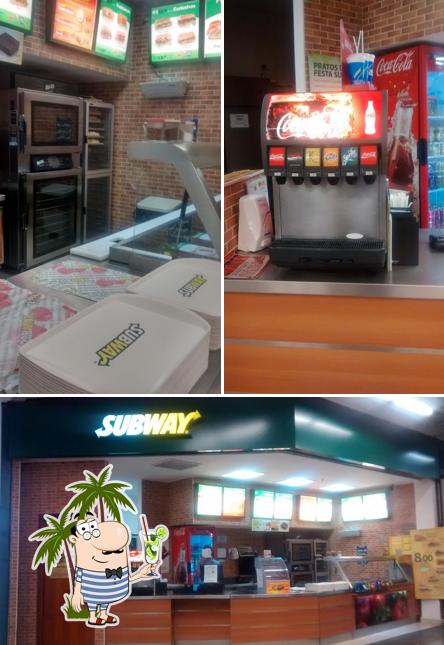 Look at the photo of Subway