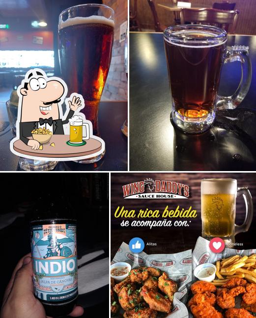 Wing Daddy's Monumental restaurant, Ciudad Juarez Restaurant menu and