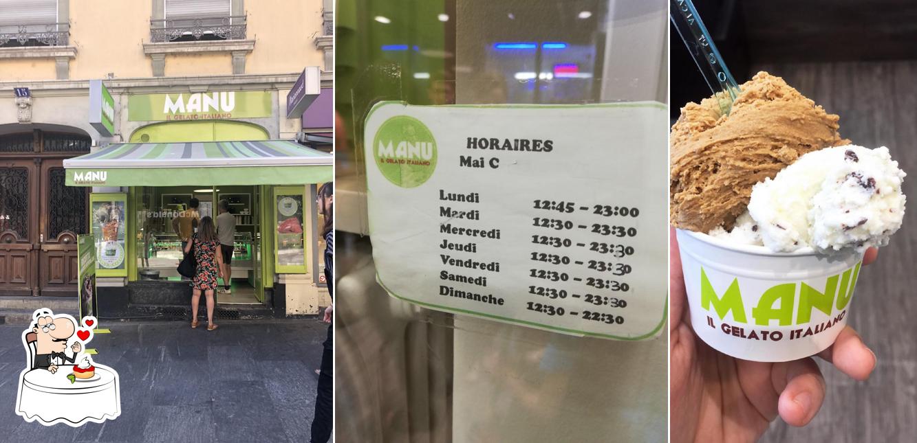 Manu Gelato SA serve un'ampia gamma di dessert