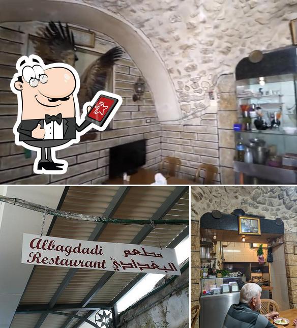 The photo of Al-Baghdadi Restaurant’s exterior and interior