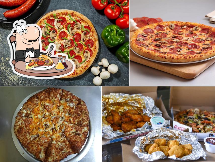 A Domino's Pizza, vous pouvez déguster des pizzas