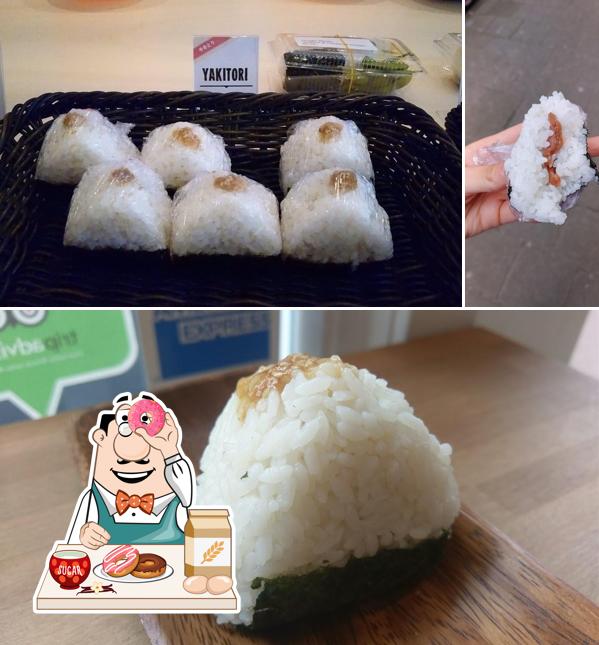 "Onigiri YA! -Japan Market" предлагает большой выбор сладких блюд