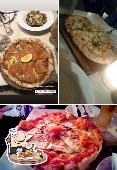 Try out pizza at Fenice Cafe & Restaurant