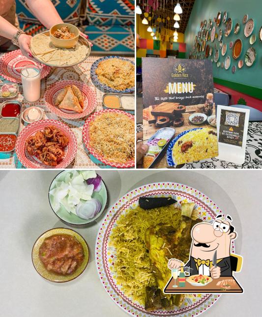 Golden Rice Hyderabadi Biryani Restaurant Devour Food Hub, Quezon