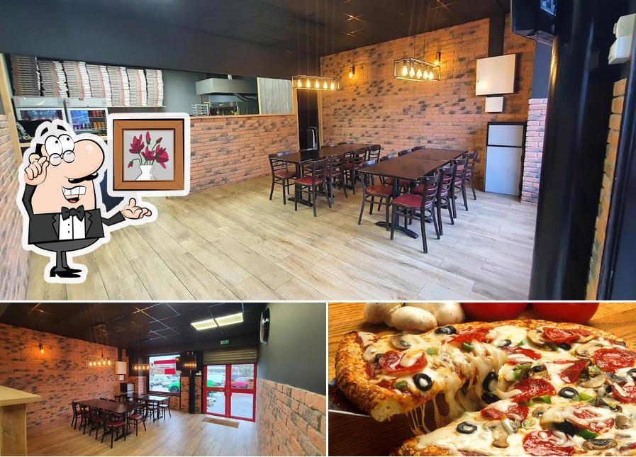 L’image de la intérieur et pizza de FAST PIZZA’s