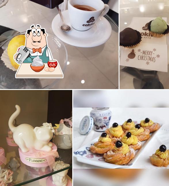 Bar Cokito Shop&Coffee serve un'ampia gamma di dolci