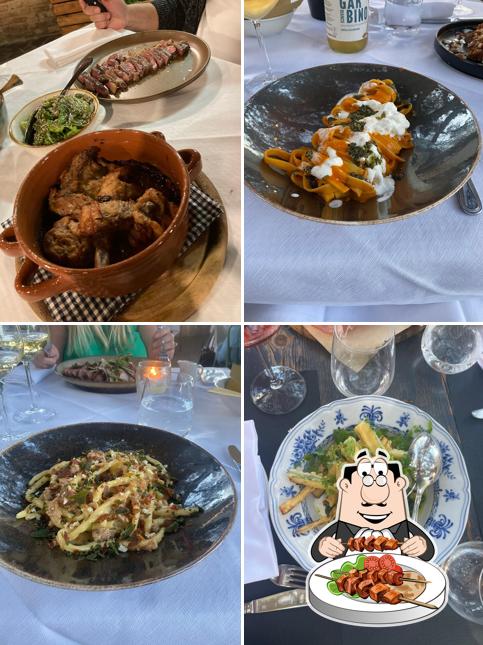 Cibo al Trattoria al Giardino da Giamburesti