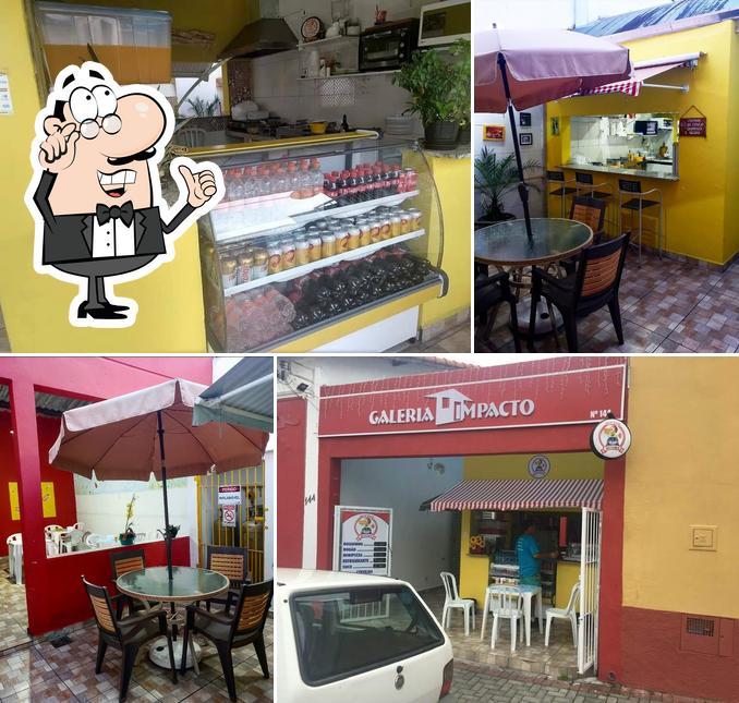 O interior do Hot Dog da Fusca