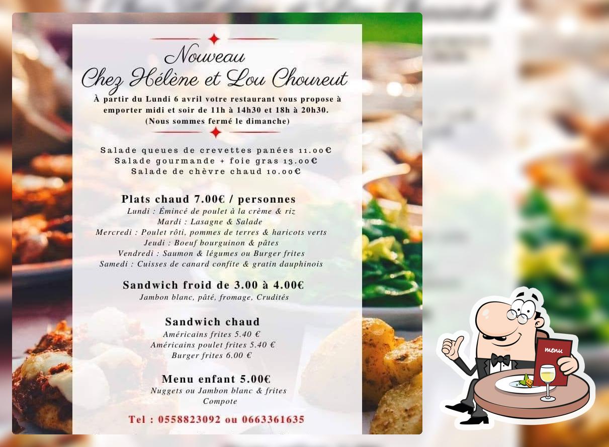 Lou Choureut bar restaurant