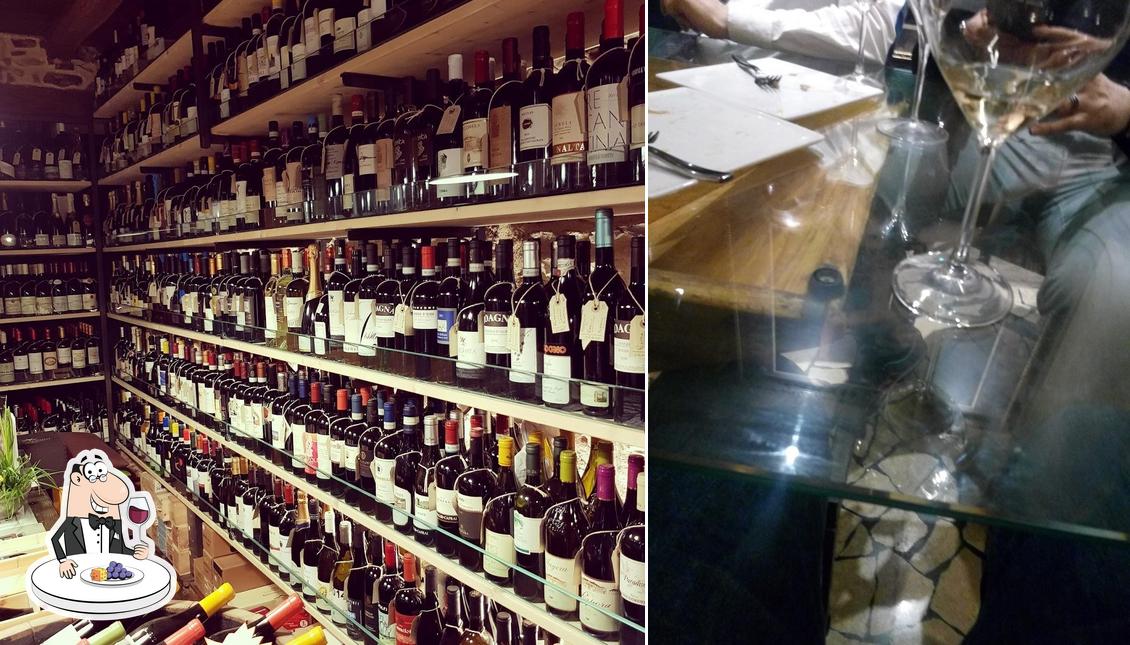 Il est fort sympathique de déguster un verre de vin à Enoteca Quick