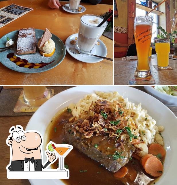 Mira las fotos que hay de bebida y comida en Beim Olivenbauer - Wertach