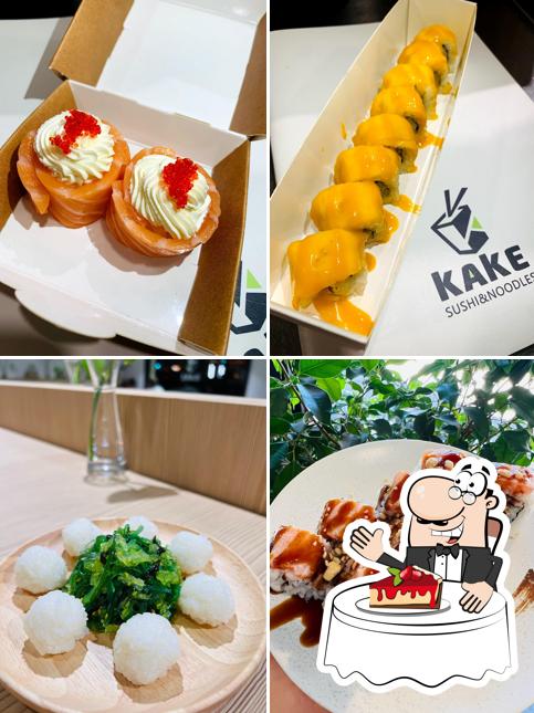 Kake Sushi bietet eine Vielfalt von Desserts 