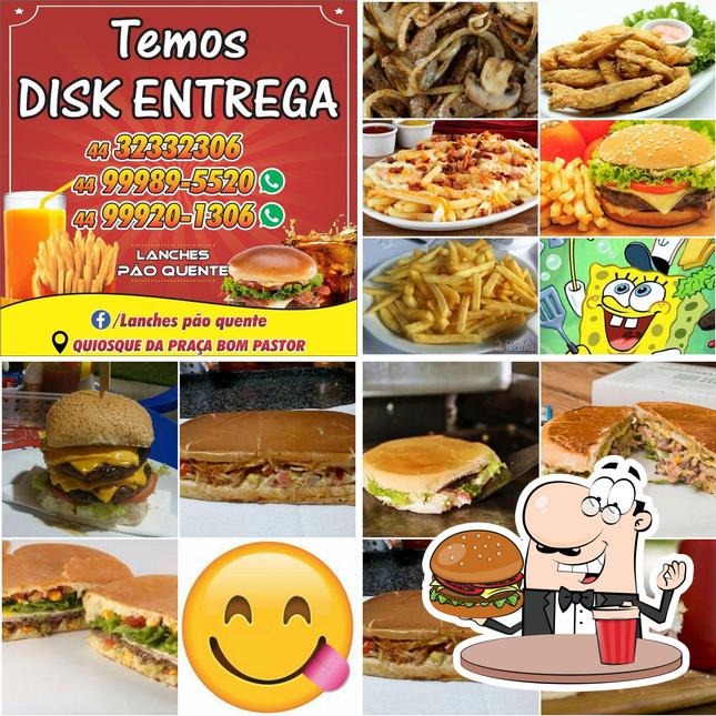 Lanches Pão Quente