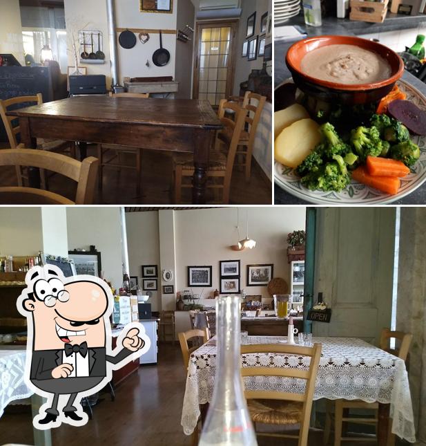 Gli interni di Taverna Come Una Volta