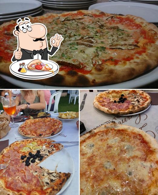 Choisissez des pizzas à Le Camelie