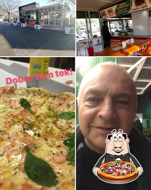 Ordina una pizza a Fast Food Lozo