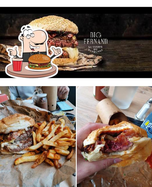 Faites-vous plaisir avec un hamburger à Big Fernand