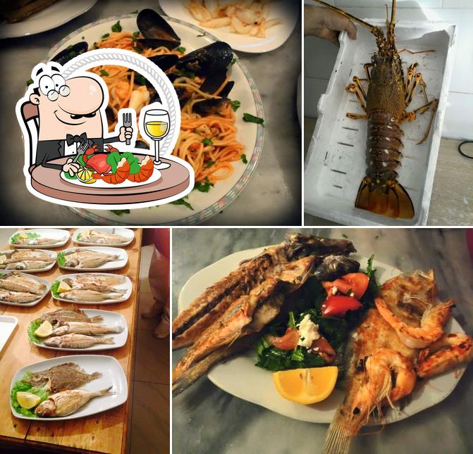 Try out different seafood meals offered by Bar restorant agip kacmoli