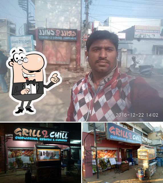 Check out how GRILL 2 CHILL looks outside