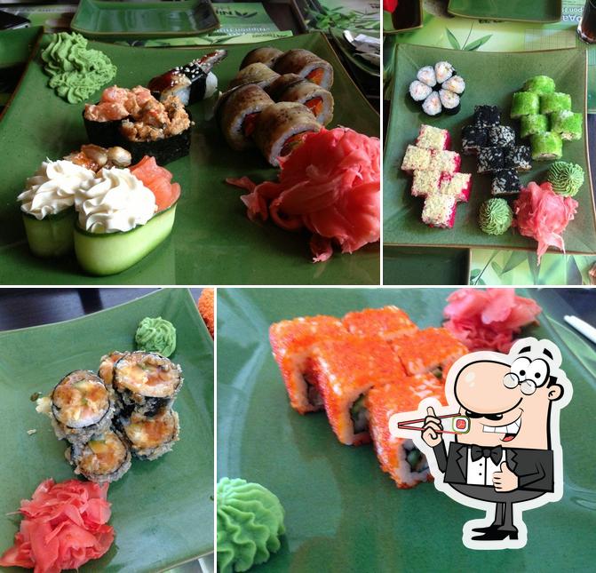 Попробуйте разные виды суши