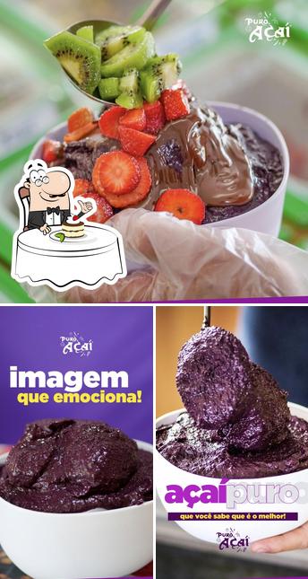 Puro.Açaí Maracanaú provê uma gama de sobremesas