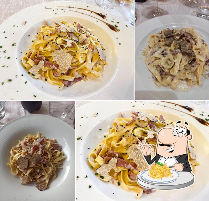 Spaghetti alla carbonara al Ristorante Il Rigoletto