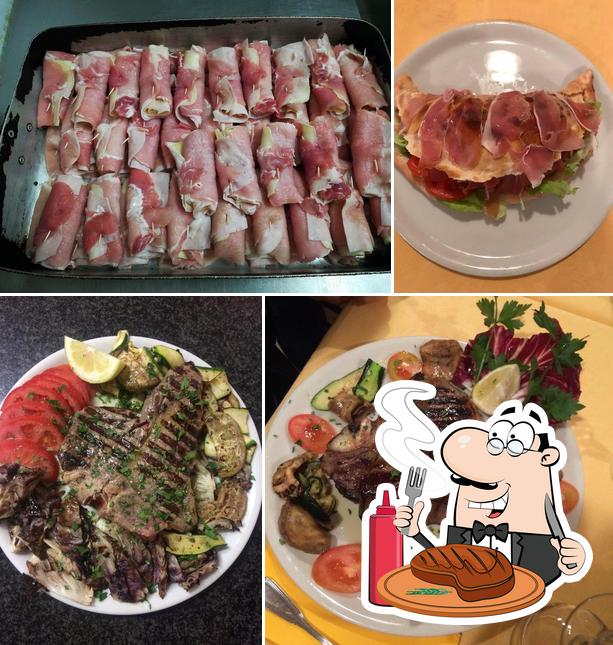 Scegli i un pasto a base di carne a Timeout