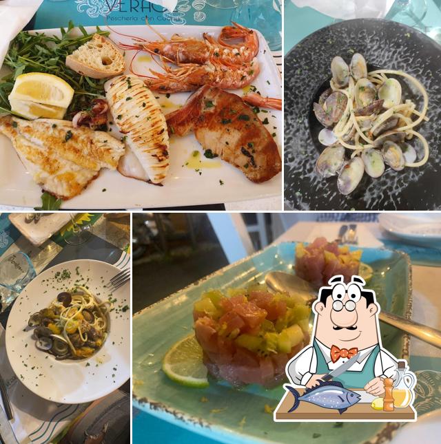 Salmone grigliato al Verace “pescheria con cucina”