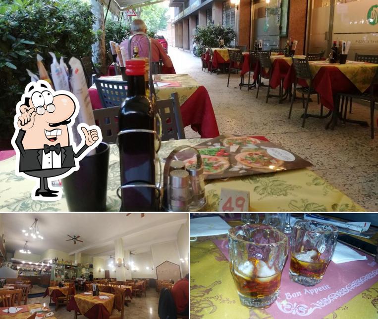La foto di interni e birra da Pizzeria Bar Delle Nazioni