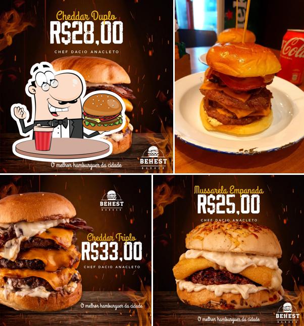 Delicie-se com um hambúrguer no Behest Burger