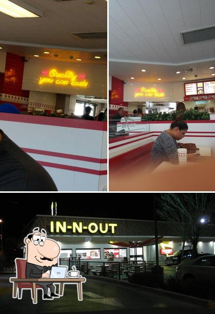 Интерьер "In-N-Out Burger"