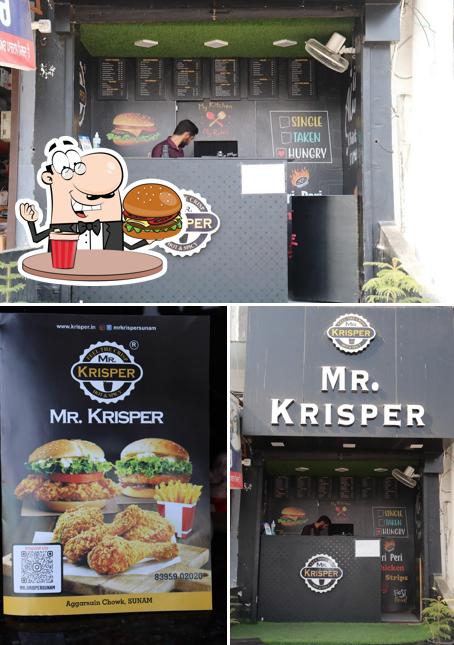 Mr. Krisper - Best Burger Shop in Sunam, Crispy Chicken in Sunam, Veg Fast Food Restaurant in Sunam