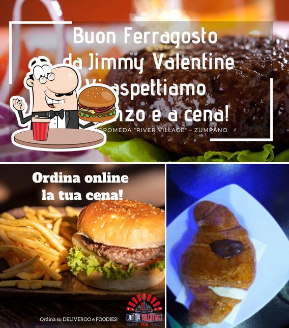 Prenditi un hamburger a Jimmy Valentine