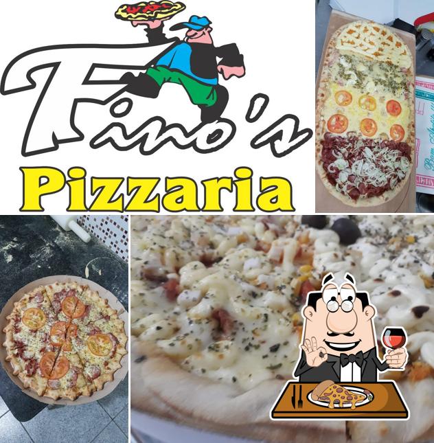 Experimente pizza no Fino's Pizzaria