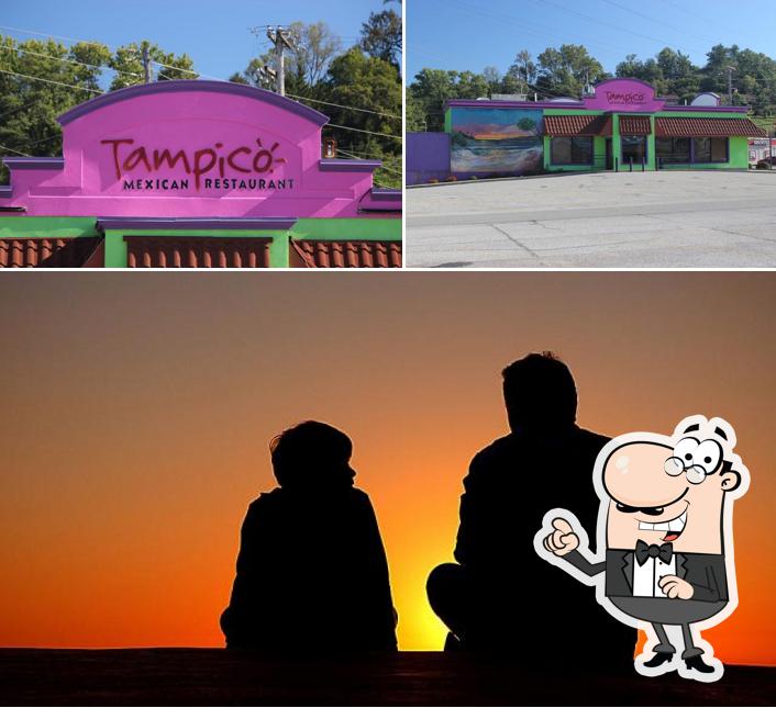 The exterior of Tampico Mexican Restaurant