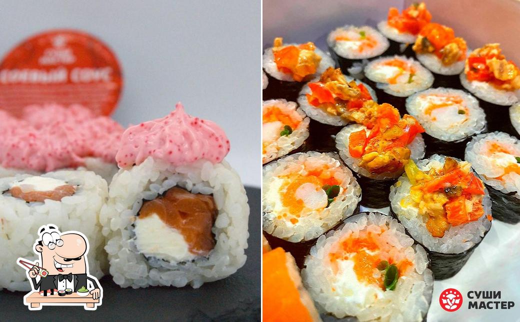 Les sushi sont servis à Sushi master