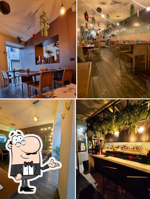 Gli interni di Basil & Co