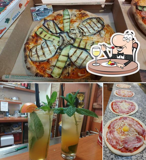 La immagine di cibo e bevanda da Osteria della pizza