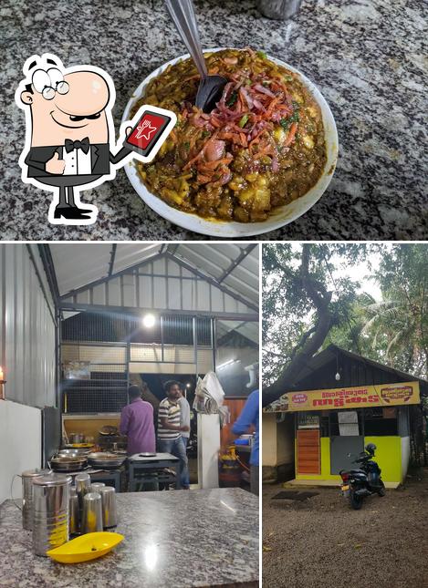 The photo of exterior and food at Bajiyude Thattukada