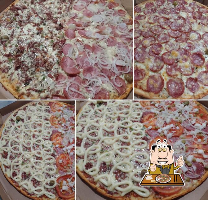 Consiga pizza no Bistrô 7 Pizzaria e Salgaderia