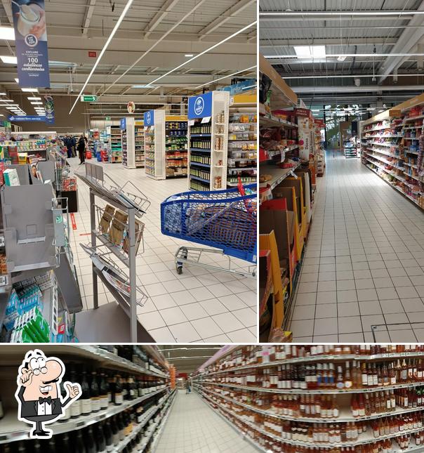 L'intérieur de Carrefour Montélimar