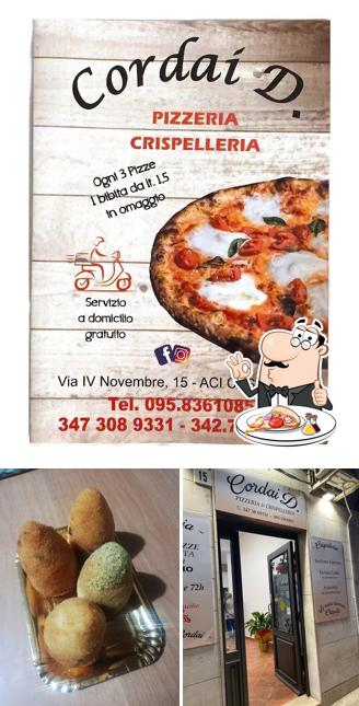 Ordina una pizza a Cordai D. Pizzeria - Crispelleria